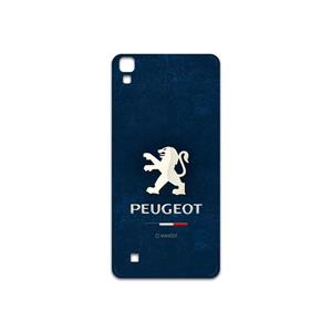برچسب پوششی ماهوت مدل Peugeot-Logo مناسب برای گوشی موبایل ال جی X Power MAHOOT Peugeot-Logo Cover Sticker for LG X Power