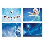 پوستر طرح فروزن کد A-2215-Frozen مجموعه 4 عددی