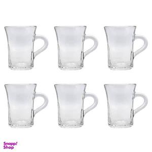 استکان کاوه مدل شیپوری بسته 6 عددی