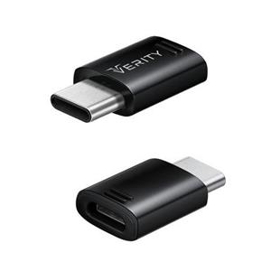 مبدل microUSB به USB-C وریتی مدل A306  بسته دو عددی