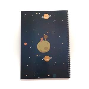 دفتر یادداشت طرح شازده کوچولو