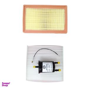 فیلتر هوا خودرو کد 01 مناسب برای برلیانس H220 و H230 به همراه فیلتر کابین و بنزین