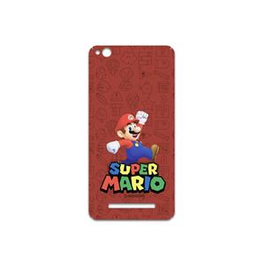 برچسب پوششی ماهوت مدل Super-Mario-Game مناسب برای گوشی موبایل شیائومی Redmi 4A MAHOOT Super-Mario-Game Cover Sticker for Xiaomi Redmi 4A