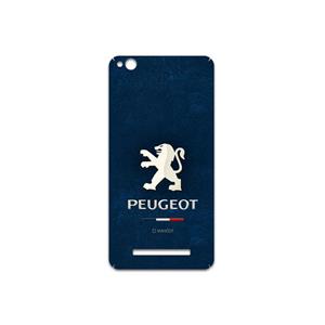 برچسب پوششی ماهوت مدل Peugeot-Logo مناسب برای گوشی موبایل شیائومی Redmi 4A MAHOOT Peugeot-Logo Cover Sticker for Xiaomi Redmi 4A