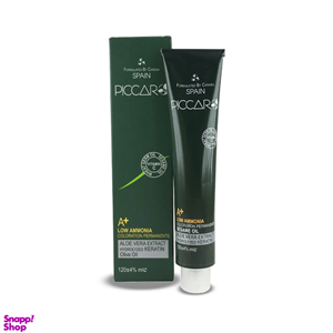 رنگ مو پیکارو سری خاکستری شماره A10 حجم 120 میلی لیتر رنگ بلوند خاکستری پلاتینه