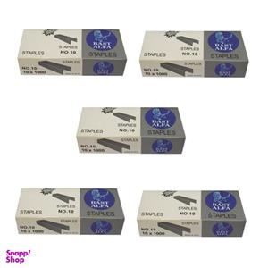 سوزن منگنه بست آلفا کد 11سایز 10  بسته 5000 عددی