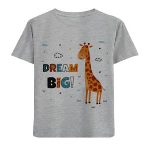 تی شرت آستین کوتاه بچگانه مدل Dream big F233 