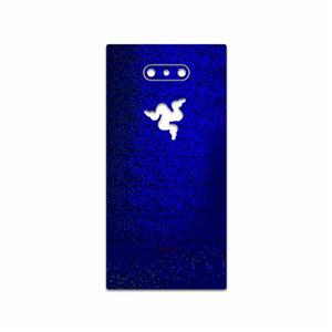 برچسب پوششی ماهوت مدل Blue-Holographic مناسب برای گوشی موبایل ریزر Phone 2 MAHOOT Cover Sticker for Razer 