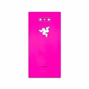برچسب پوششی ماهوت مدل Phosphorus-Pink مناسب برای گوشی موبایل ریزر Phone 2 MAHOOT Cover Sticker for Razer 