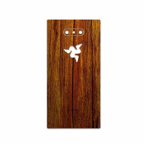 برچسب پوششی ماهوت مدل Orange-Wood مناسب برای گوشی موبایل ریزر Phone 2 MAHOOT Cover Sticker for Razer 