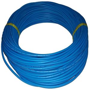 سیم برق افشان 1 در 0.75 سیم و کابل مغان مدل Pure 99.99 Blue