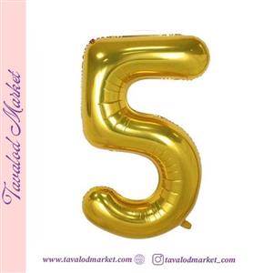 بادکنک فویلی مدل عدد 6