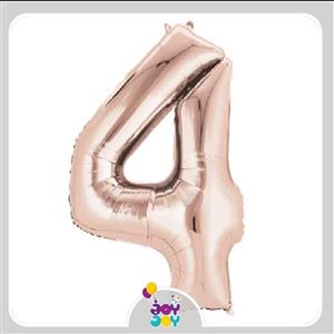 بادکنک فویلی مدل عدد 4