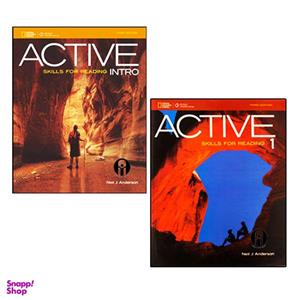 کتاب Active Skills For Reading اثر Neil J Anderson انتشارات الوندپویان دو جلدی