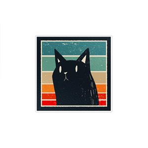 استیکر تزئینی موبایل و تبلت ماسا دیزاین مدل stkv0202 طرح گربه