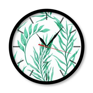 ساعت دیواری راویتا طرح برگ مدل 1014