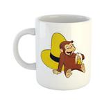 ماگ طرح کارتون جورج کنجکاو curious George کد 03