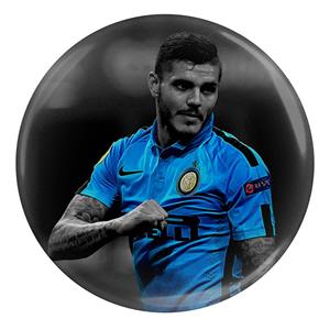 مگنت طرح بازیکن فوتبال اینتر میلان ایتالیا مائورو ایکاردی مدل S4680