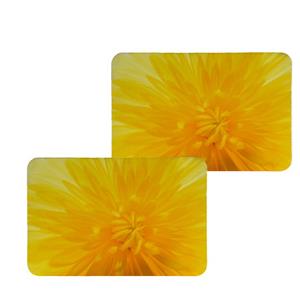 زیربشقابی طرح گل کد 8327 بسته 2 عددی