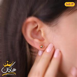 گوشواره ژوپینگ مدل توپی