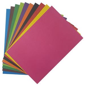 مقوا رنگی  کد M10 سایز 35×24 سانتی متر بسته 10 عددی