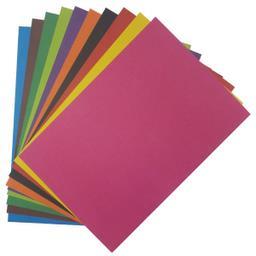 مقوا رنگی  کد M10 سایز 35×24 سانتی متر بسته 10 عددی
