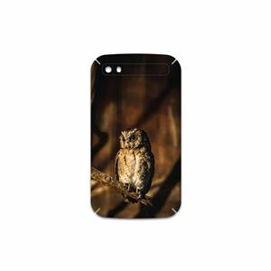 برچسب پوششی ماهوت مدل Owl مناسب برای گوشی موبایل بلک بری Classic MAHOOT Owl Cover Sticker for BlackBerry Classic