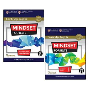 کتاب Cambridge English Mindset For IELTS اثر جمعی از نویسندگان انتشارات الوندپویان دو جلدی