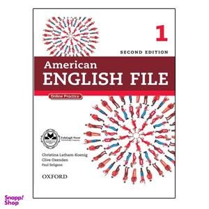 کتاب American English File 1 second Edition اثر جمعی از نویسندگان انتشارات اشتیاق نور