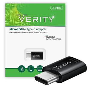 مبدل microUSB به USB-C وریتی مدل A306