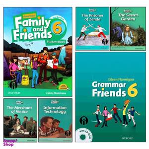 کتاب Family and Friends 6 اثر جمعی از نویسندگان انتشارات الوندپویان شش جلدی