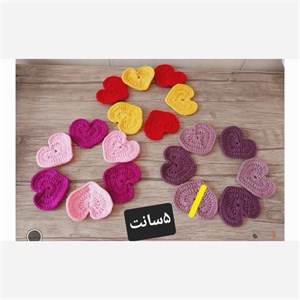 زیر لیوانی مدل قلب کد 277
