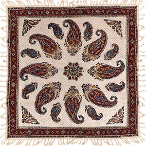 رومیزی قلمکار مدل سنتی