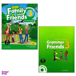 کتاب Family and Friends 3 اثر جمعی از نویسندگان انتشارات الوندپویان دو جلدی