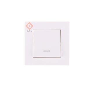 کلید تک پل جهان الکتریک مدل کارن 1 بسته دو عددی