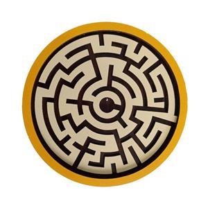 بازی فکری طرح ماز مدل تک گوی کد F242