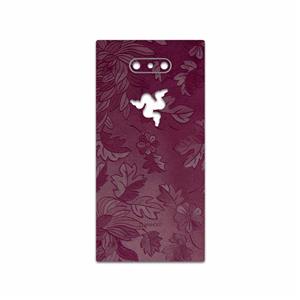 برچسب پوششی ماهوت مدل Red-Wildflower مناسب برای گوشی موبایل ریزر Phone 2 MAHOOT Cover Sticker for Razer 