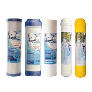 فیلتر دستگاه تصفیه کننده آب آکوا پیورست مدل NSF-05 مجموعه 5 عددی