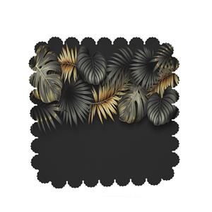 رومیزی طرح برگ کد 8452B