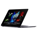 استیکر لپ تاپ ماسا دیزاین طرح attack pn titan مدل MASAV0207 مناسب برای لپ تاپ 15.6 اینچ