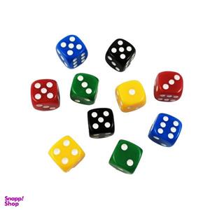 تاس بازی مدل Round Dice کد ATY-1010 مجموعه 10 عددی