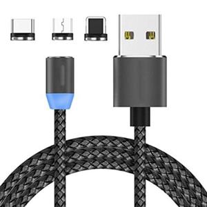 کابل تبدیل USB به لایتنینگ C Micro میامی مدل X30 طول 1متر 