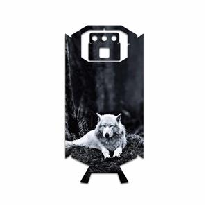 برچسب پوششی ماهوت مدل Dire Wolf مناسب برای گوشی موبایل دوجی S70
