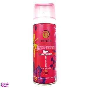 اسپری بدن زنانه مدیا مدل touch of pink حجم 200 میلی لیتر