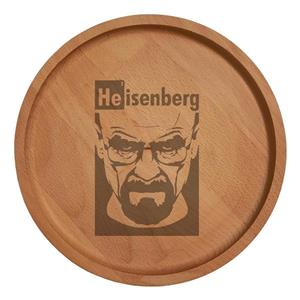 بشقاب چوبی مدل والتر وایت