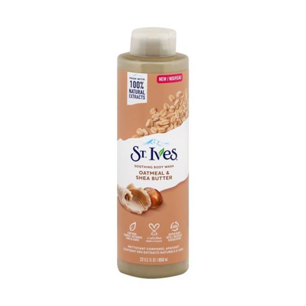 شامپو بدن جو دو سر و شی باتر سینت ایوز ST.IVES 650ML