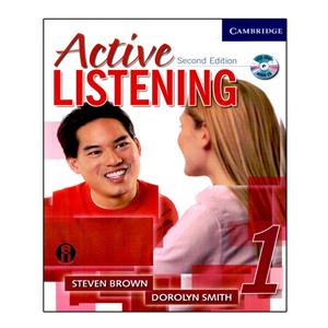 کتاب Active Listening 1 Second Edition اثر  Steven Brown And Dorolyn Smith انتشارات الوندپویان