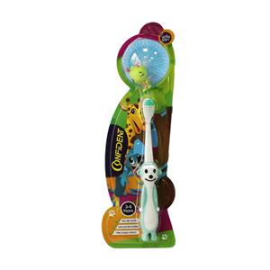 مسواک کانفیدنت مدل TINY-MONKEY GIFT با برس خیلی نرم -
