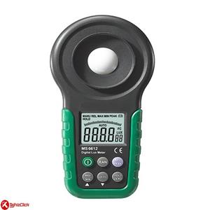 دستگاه اندازه گیری شدت نور مستک مدل MS6612 Mastech Lux Meter 