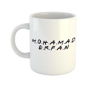 ماگ طرح friends مدل محمد عرفان 